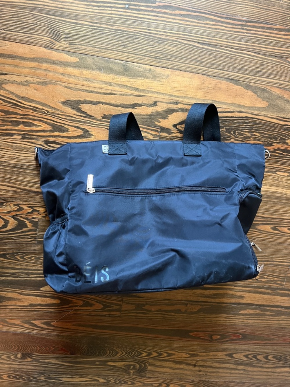 Beis Black Breast Pump Shoulder Bag